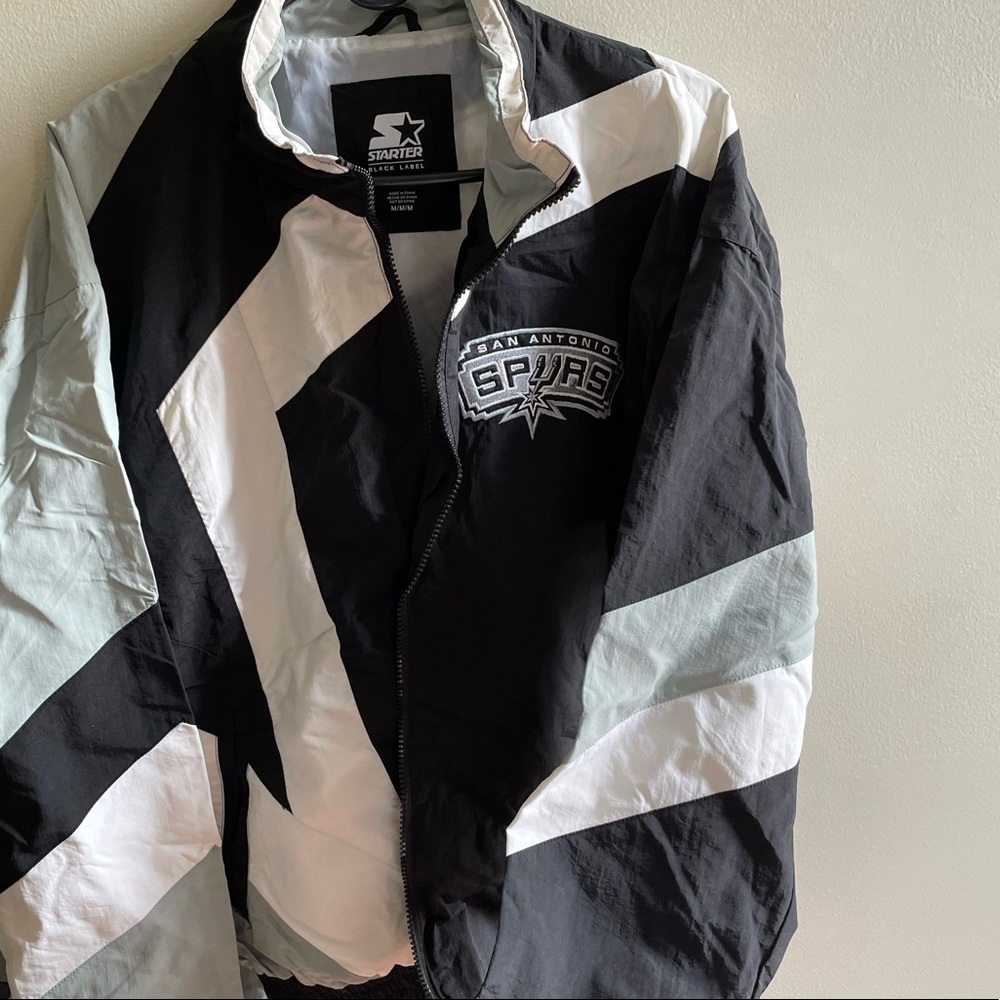 San Antonio Spurs Starter Windbreaker Vintage